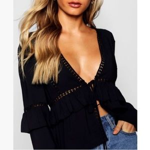 Boohoo Long Sleeve Top